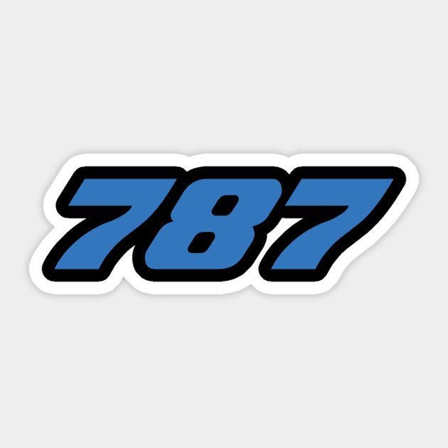 Boeing 787 Dreamliner Sticker by Fly Buy Wear